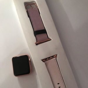 42 mm series 1 Apple Watch with band